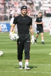 Stadion Cracovii, 03.05.2009, Ekstraklasa: Cracovia Krakow - Polonia Warszawa 1:0, n/z rezerwowy bramkarz Polonii Radoslaw Majdan
