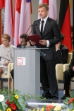 Kuba Wesoowski na uroczystosciach 