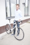 Spotkanie z Ambasadorami Herbalife Triathlon Gdynia 2013

Warszawa 07.05.2013 
n/z Piotr Krako