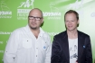 Spotkanie z Ambasadorami Herbalife Triathlon Gdynia 2013

Warszawa 07.05.2013 
n/z Piotr Gsowski, Maciej Stuhr