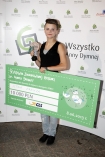 08.06.2013, Krakw, Rynek Gwny, Festiwal Zaczarowanej Piosenki organizowany przez Fundacj Mimo Wszystko Anny Dymnej - dzie pierwszy.n/z  Ilona Kaua (laureatka II miejsca w kategorii dzieci)