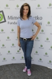 08.06.2013, Krakw, Rynek Gwny, Festiwal Zaczarowanej Piosenki organizowany przez Fundacj Mimo Wszystko Anny Dymnej - dzie drugi - rozgrywki sportowe.n/z   Olga Boczyk