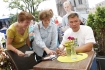 08.06.2013, Krakw, Rynek Gwny, Festiwal Zaczarowanej Piosenki organizowany przez Fundacj Mimo Wszystko Anny Dymnej - dzie drugi - rozgrywki sportowe.n/z   Dariusz Michalczewski