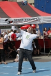 08.06.2013, Krakw, Rynek Gwny, Festiwal Zaczarowanej Piosenki organizowany przez Fundacj Mimo Wszystko Anny Dymnej - dzie drugi - rozgrywki sportowe.n/z   Micha Olszaski