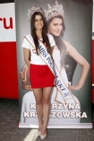 08.06.2013, Krakw, Rynek Gwny, Festiwal Zaczarowanej Piosenki organizowany przez Fundacj Mimo Wszystko Anny Dymnej - dzie drugi - rozgrywki sportowe.n/z   Katarzyna Krzeszowska - Miss Polski 2012