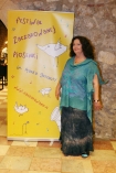 W krakowskim Hotelu Pod R odbya si konferencja prasowa przed Finaem Festiwalu Zaczarowanej Piosenki. n/z  Anna Dymna