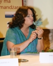 W krakowskim Hotelu Pod R odbya si konferencja prasowa przed Finaem Festiwalu Zaczarowanej Piosenki. n/z  Anna Dymna