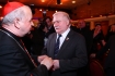 Rozdanie nagrd telewizyjnych - Wiktory 2008

Warszawa 11-05-2009

n/z Kardyna Stanisaw Dziwisz i Lech Wasa