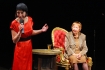 Krakw, Teatr im. Sowackiego, 11.10.2008. Benefis Ireny Kwiatkowskiej. n/z Irena Kwiatkowska i Marta Bizo