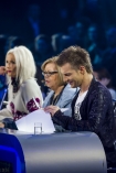 Polsat polfinal MUST BE THE MUSIC tylko muzyka, Piata Edycja, Warszawa 14-04-2013

n/z Jury programu: Adam Sztaba, Kora Jackowska, Elzbieta Zapendowska, Wojtek Lozo Lozowski