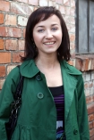 W dawnej fabryce Norblin w Warszawie odbya si konferencja prasowa drugiej serii "Londyczykw", n/z Gabriela Muskaa