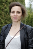 14.05.2013, Krakw, Zakoczenie zdj do filmu "Pod mocnym anioem". n/z  Julia Kijowska