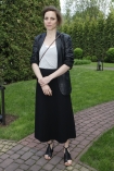 14.05.2013, Krakw, Zakoczenie zdj do filmu "Pod mocnym anioem". n/z  Julia Kijowska