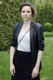 14.05.2013, Krakw, Zakoczenie zdj do filmu "Pod mocnym anioem". n/z  Julia Kijowska