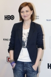 14.05.2013, Krakw, Zakoczenie zdj do filmu "Pod mocnym anioem". n/z  Iza Kuna
