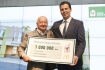 14.10.2015, Krakw, otwarcie pierwszego w Polsce Domu Ronalda McDonalda fudnacji Ronalda McDonalda. n/z prof. Adam Jelonek (prezes Fundacji) Kristof Hanko (szef McDonald's Polska)