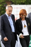 Na terenie ogrodw paacu w Zaborowie odby si piknik oraz zdjcia do serialu "Synowie" n\z Elbieta Zajcwna i Zygmunt Solorz-ak
