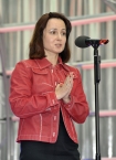 W nowym budynku TVP w Warszawie 19 maja 2009 roku odbya si konferencja prasowa 46. Krajowego Festiwalu Piosenki Polskiej Opole 2009. n/z Beata Harasimowicz, reyser Kabaretonu