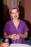 W Kinotece w Warszawie odbya si premiera filmu "Wojna polsko ruska" n/z Katarzyna Herman z partnerem
