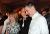 W Kinotece w Warszawie odbya si premiera filmu "Wojna polsko ruska" n/z Borys Szyc, Dorota Masowska i jej partner