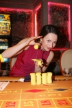 21-05-2009, W Krakowskim Kasynie w hotelu Novotel odbya si impreza z cyklu "Casinos Poland i Gwiazdy dzieciom". Gwiazdy pomagay hospicjum dla dzieci. n/z Aleksandra Godlewska