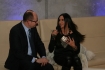 Kayah zastapila Monike Richardson i zostala nowa ambasadorka busztynu.
Pokaz mody targow bursztynu Amberif 2013
23.03.2013 Gdansk
N/z Kayah i Pawel Adamowicz prezydent Gdanska