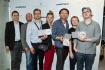 Konferencja prasowa poświecona najnowszemu audiobukowi „Karaluchy” autorstwa Jo Nesbo, superprodukcja zrealizowana wspóllnie przez Wydawnictwo Dolnośląskie i serwia Audioteka.pl
Warszawa 22-05-2013
n/z:Lukasz Simlat, Mariusz Bonaszewski, Krzysztof Czeczot, Lukasz Kosman, foto. Marcin Szajnfeld