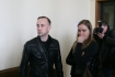 Adam Nergal Darski na rozprawie sadowej z powodztwa Ryszarda Nowaka.
28.03.2013 Gdynia
N/z Nergal