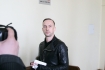 Adam Nergal Darski na rozprawie sadowej z powodztwa Ryszarda Nowaka.
28.03.2013 Gdynia
N/z Nergal
